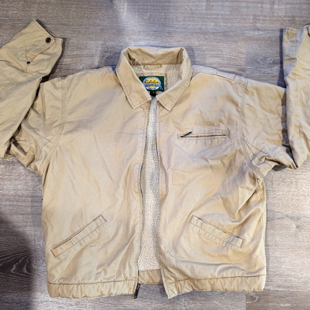 VINTAGE Cabela's Sherpa winter jacket